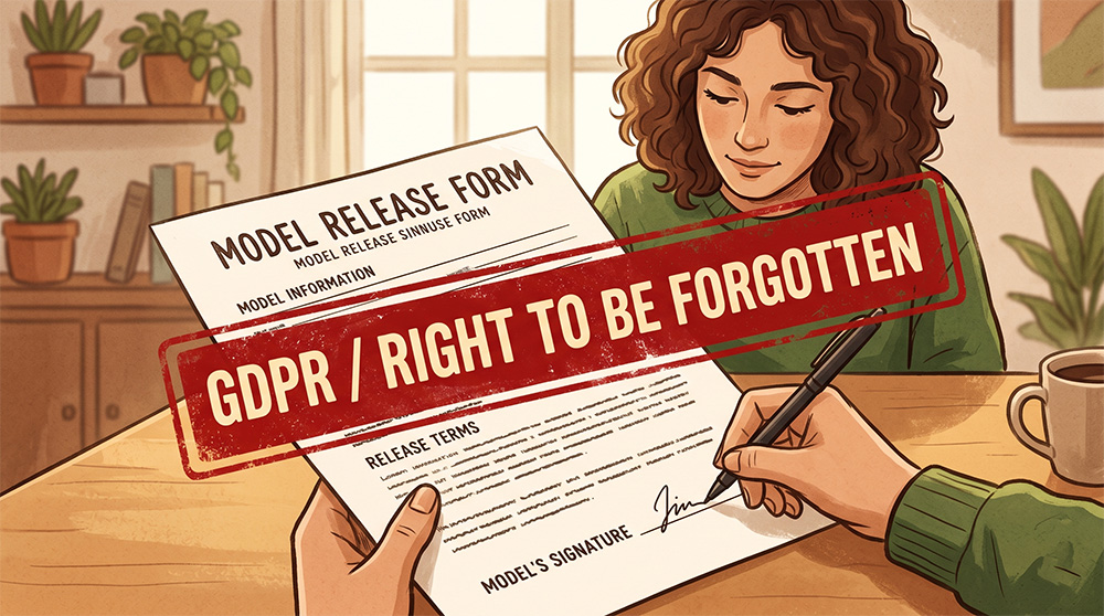 Model Releases and the Right to Be Forgotten